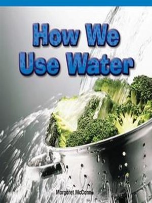 cover image of How We Use Water